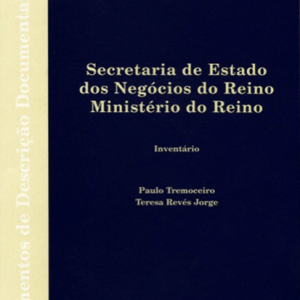 Inventário Secretaria de Estado dos Negócios do Reino