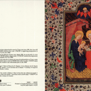 Postal UNICEF – Santa Ana