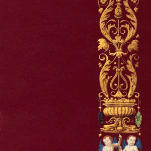 Postal Leitura Nova D. Manuel I - pormenor de frontispicio