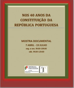 Nos 40 anos da Constituição da República Portuguesa